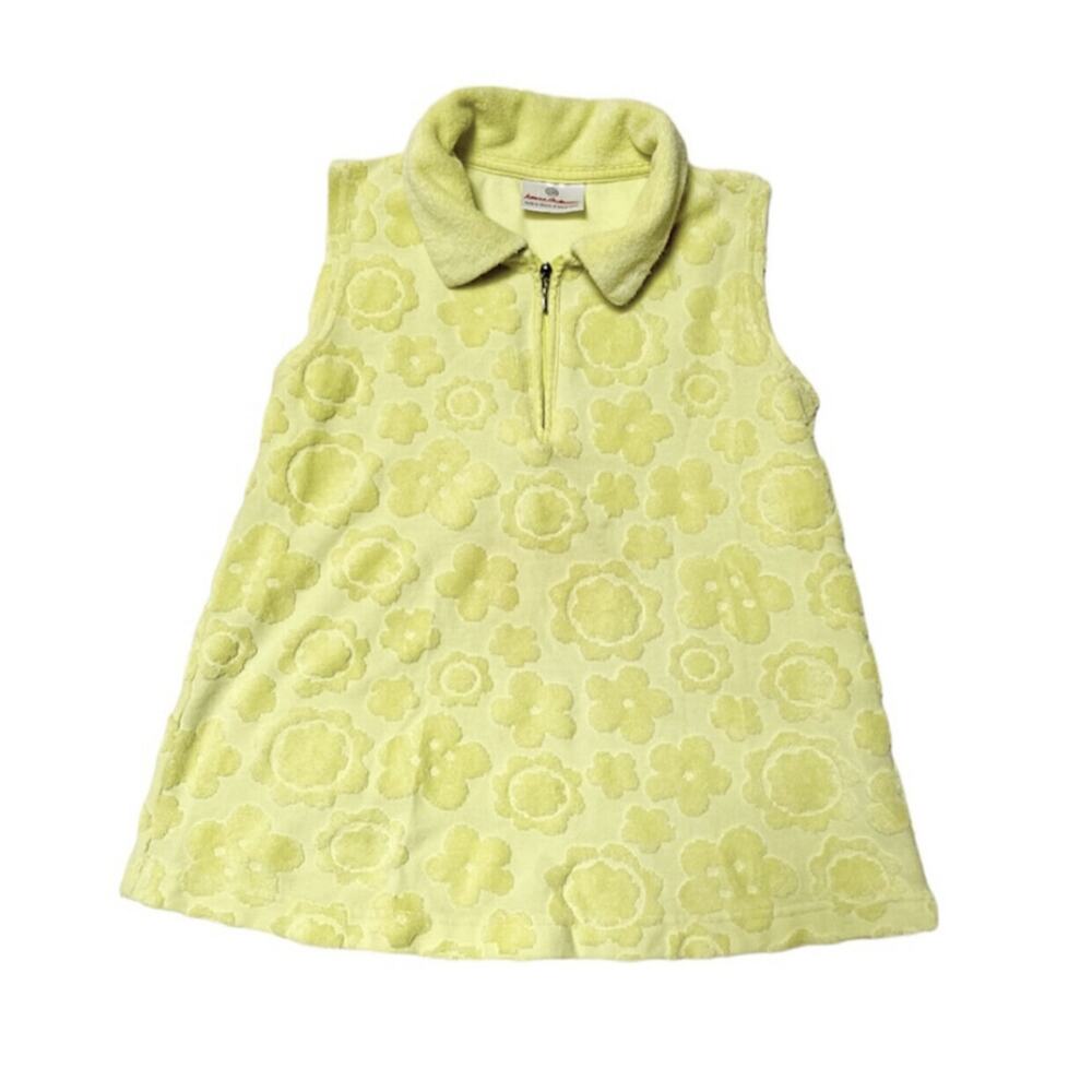 Hanna Andersson Terry Flower Top Size 6-7